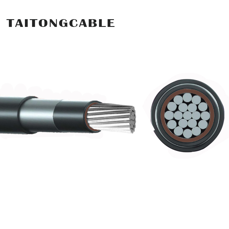 Cables de alimentación con revestimiento de PVC y aislamiento de PVC blindados de aluminio ATA de un solo núcleo de bajo voltaje