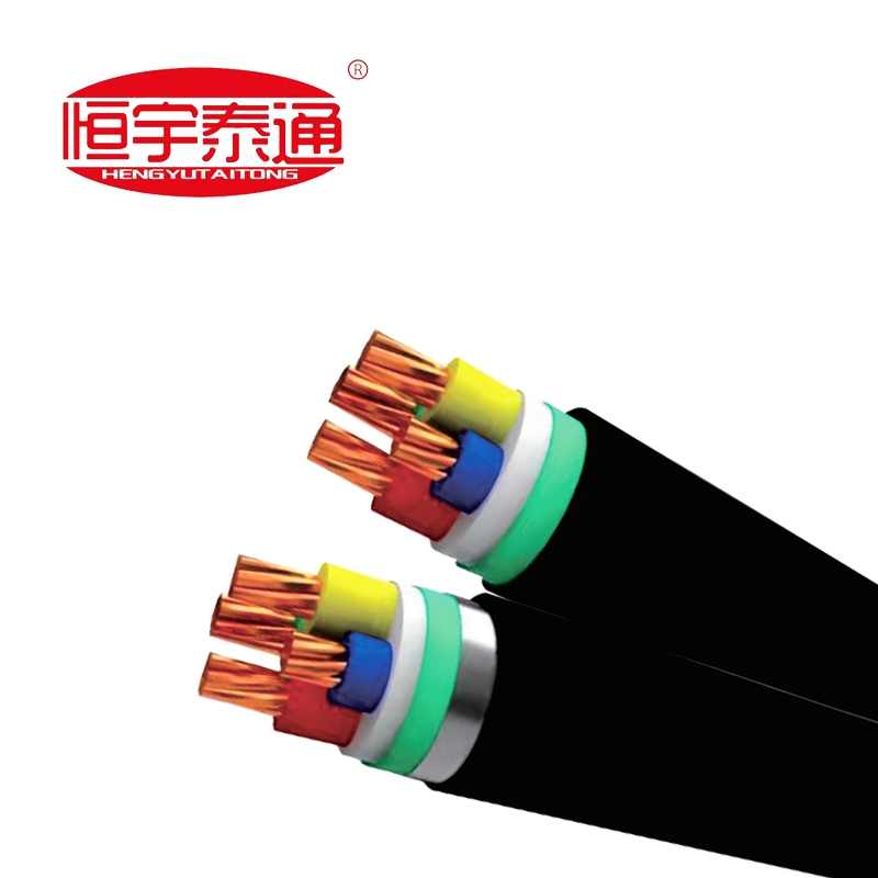 Cables de tendido subterráneo bajo el agua que bloquean el agua.